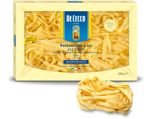 De Cecco Fettuccine all'uovo 250gr
