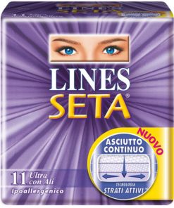 Lines Seta Ultra con ali - 11pz