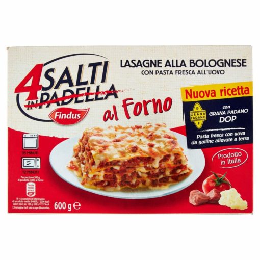 Findus 4 Salti in Padella Lasagne