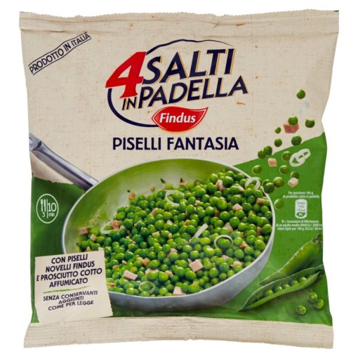 Findus 4 Salti in Padella Contorno Piselli