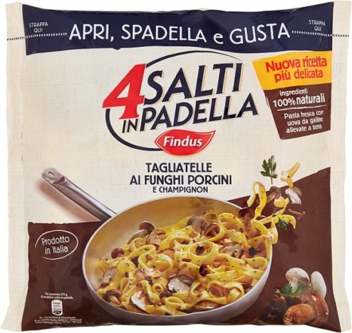 Findus 4 Salti in Padella Tagliatelle ai funghi porcini