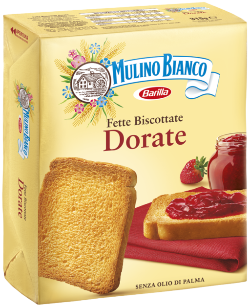 Mulino Bianco Fette Biscottate 315gr