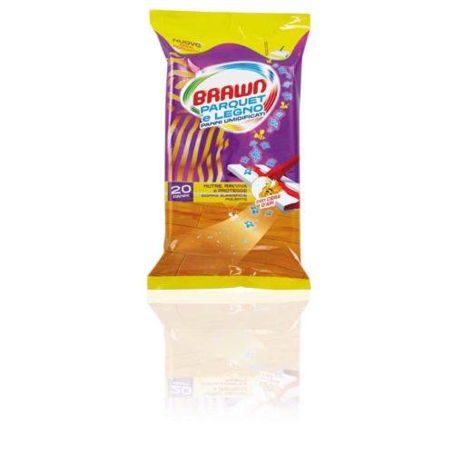 Brawn Panni per Parquet e Legno 20pz