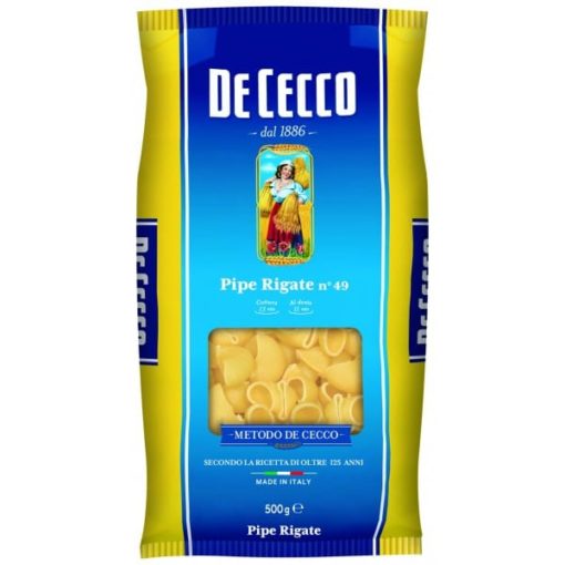De Cecco Pipe Rigate 500gr