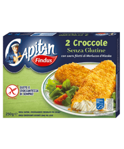Findus Croccole di Merluzzo Panate senza glutine