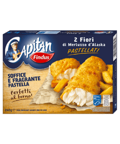 Findus Fiori di Merluzzo Pastellati 2pz