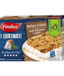 Findus Merluzzo Gratinato con funghi