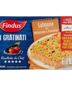 Findus Salmone gratinato con Melanzane e Pomodori