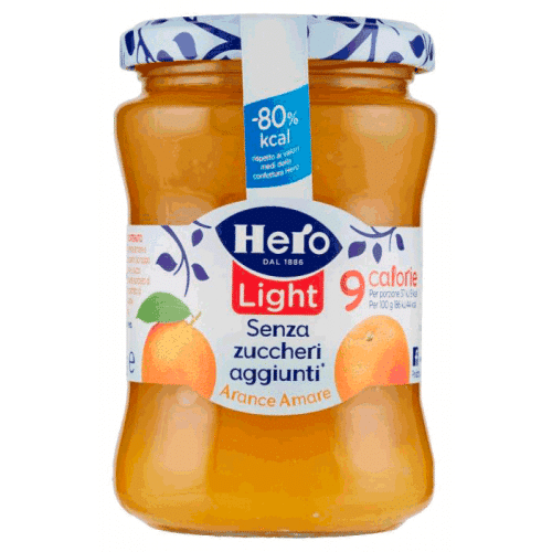 Hero Marmellata Light alle arance amare 280gr - Supermercato Carpineti