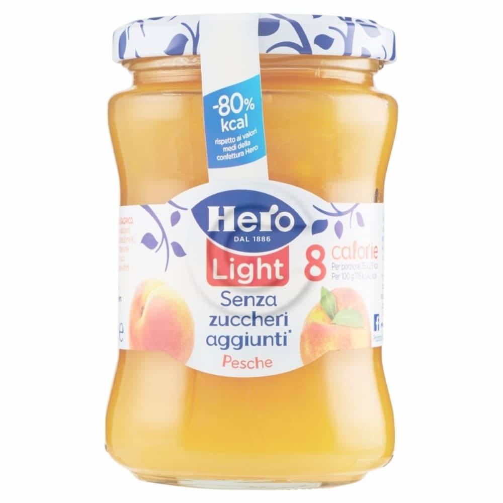 Marmellata Senza Zucchero Hero Hero Light Fragole 280 G Carrefour E