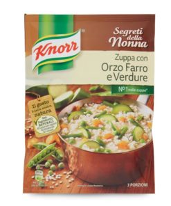 Knorr Zuppa Cereali e Verdure