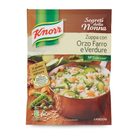 Knorr Zuppa Cereali e Verdure