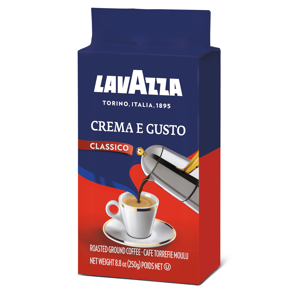 Lavazza, Crema e Gusto Dolce Caffè Macinato - 250 g