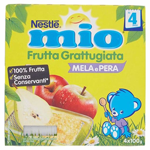 Mio Frutta Grattugiata Mela e Pera