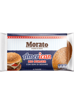 Morato American Burger con Sesamo - 4 panini
