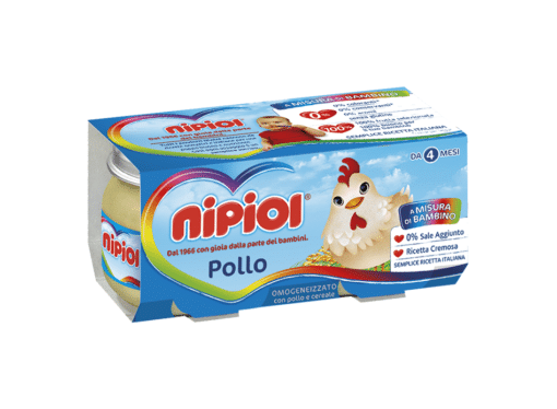 Nipiol Omogeneizzato Pollo 2x80gr