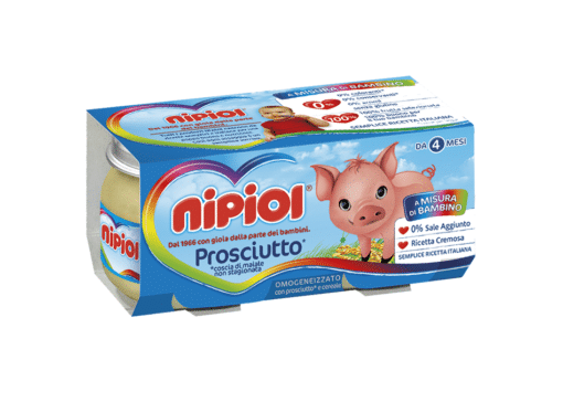 Nipiol Omogeneizzato Prosciutto 2x80gr