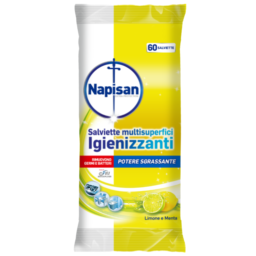 Napisan Salviette Igienizzanti 40pz Limone