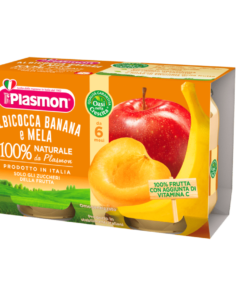 Plasmon Omogeneizzato alla frutta Albicocca-Banana-Mela 2x104gr