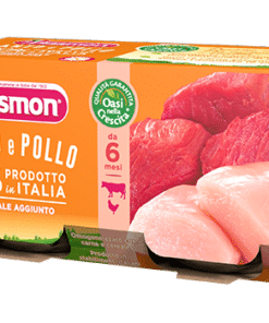 Plasmon Omogeneizzato Manzo e pollo 2x80gr