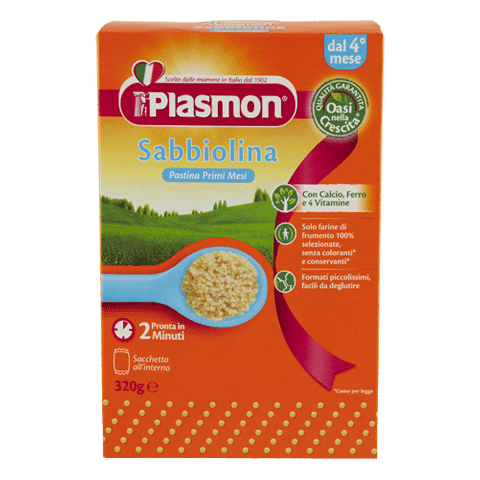 Plasmon Pastina Sabbiolina - Supermercato Carpineti