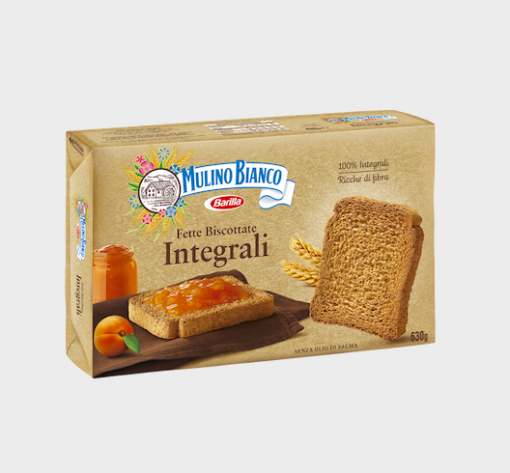Mulino Bianco Fette Biscottate Integrali 630gr