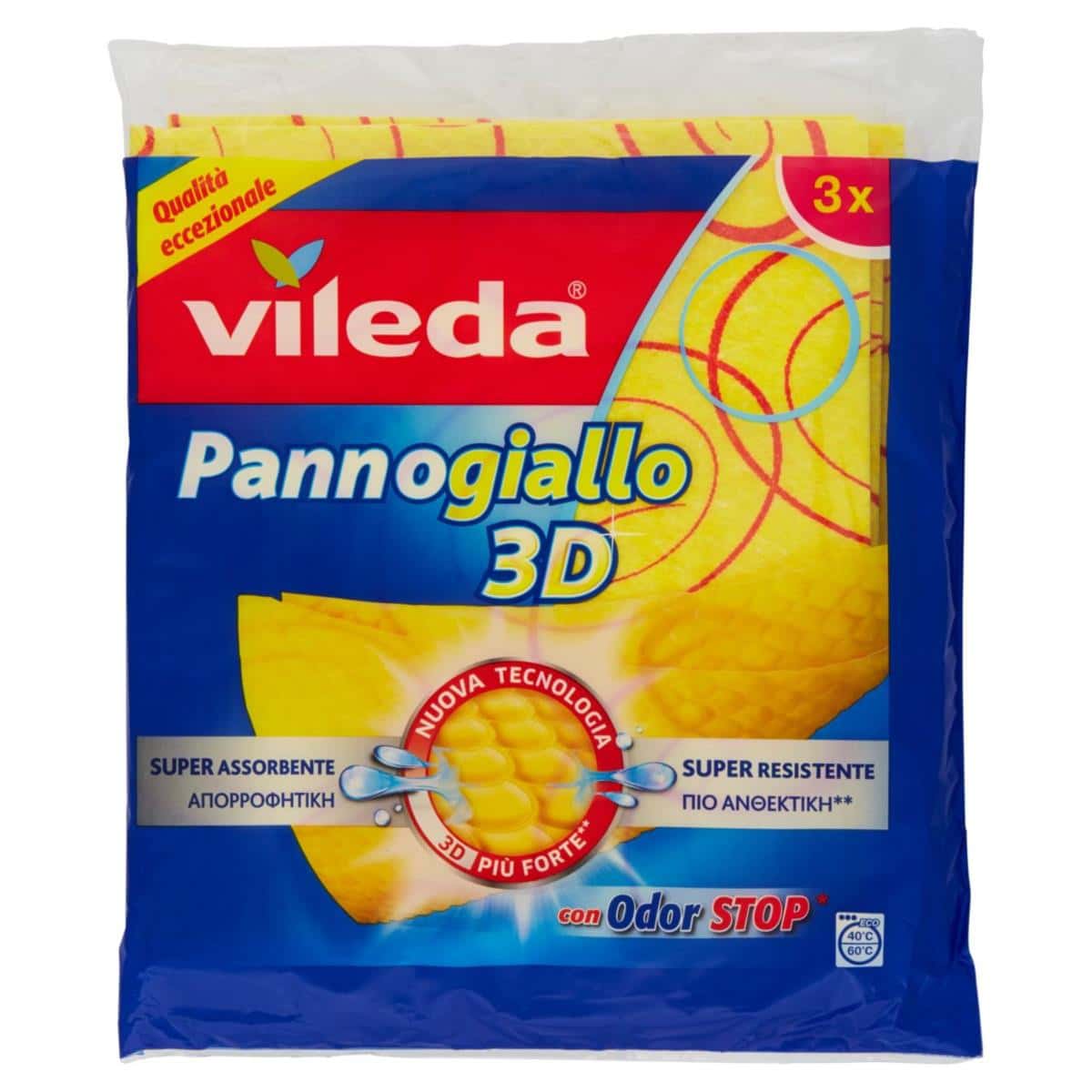 Vileda Panno Giallo 3D - Supermercato Carpineti