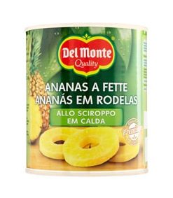 Del Monte Ananas a Fette in sciroppo - 600gr