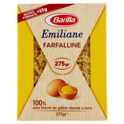 Barilla farfalline all'uovo 275gr