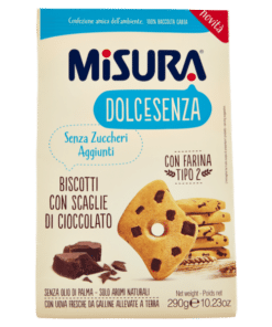 Misura Dolcesenza Biscotto con scaglie di cioccolato