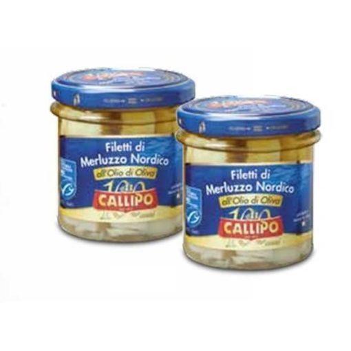 Callipo Filetti di Merluzzo Naturale 150gr
