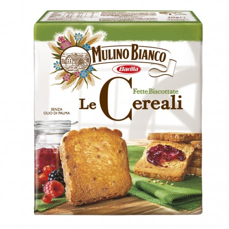 Mulino Bianco Fette Biscottate Cereali x40 - Supermercato Carpineti