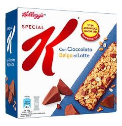 Kellogg's Barrette Cioccolato al Latte