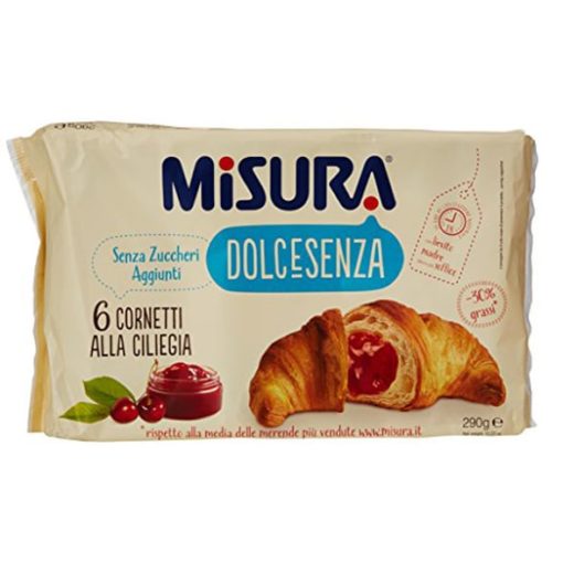 Misura Dolcesenza 6 cornetti alla ciliegia