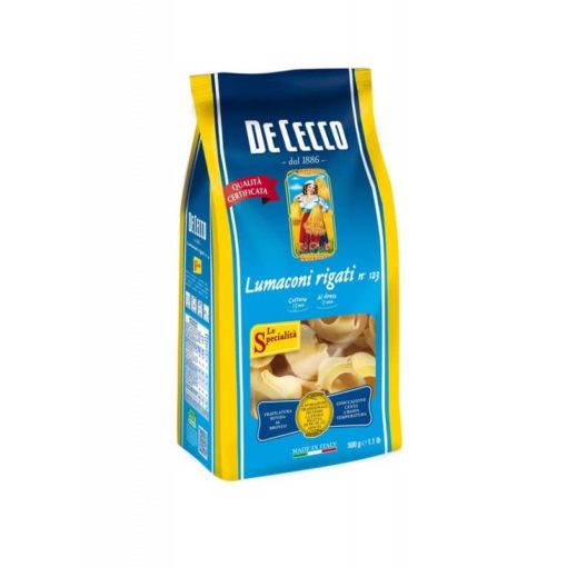 De Cecco Lumaconi Rigati 500gr
