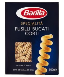 Barilla Specialità Fusilli Bucati Corti 500gr