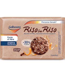 Galbusera Biscotti con Riso Cioccolato e Scorza d'Arancia