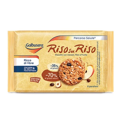 Galbusera Biscotti con Riso Frutta e Cereali