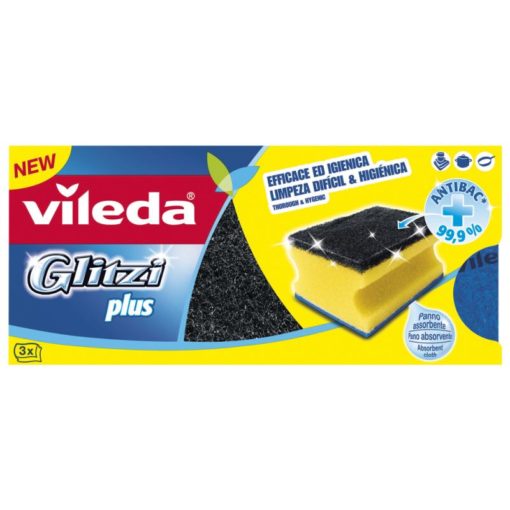 Vileda Glitzi Plus 3pz