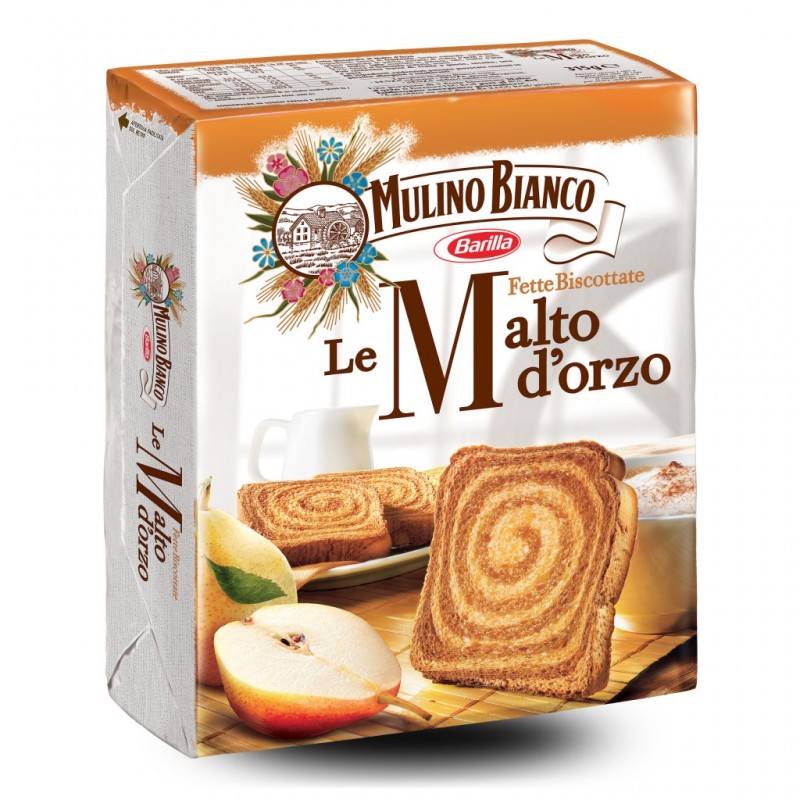 Mulino Bianco Fette Biscottate Malto d'Orzo x40 - Supermercato Carpineti