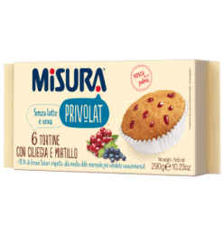 Misura Privolat 6 Tortine alla ciliegia e mirtillo