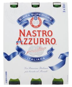 Birra Nastro Azzurro Tris