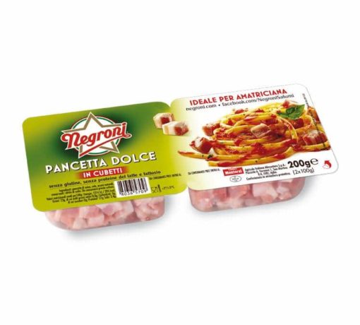 Negroni Pancetta Dolce 2x70gr