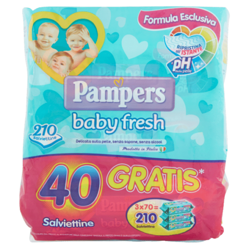 Pampers Baby Fresh 210pz