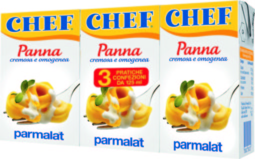 Parmalat Panna Chef 3x125