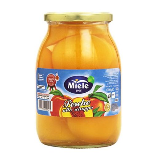Pesche allo sciroppo - Miele