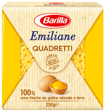 Quadretti all'uovo Barilla 250gr