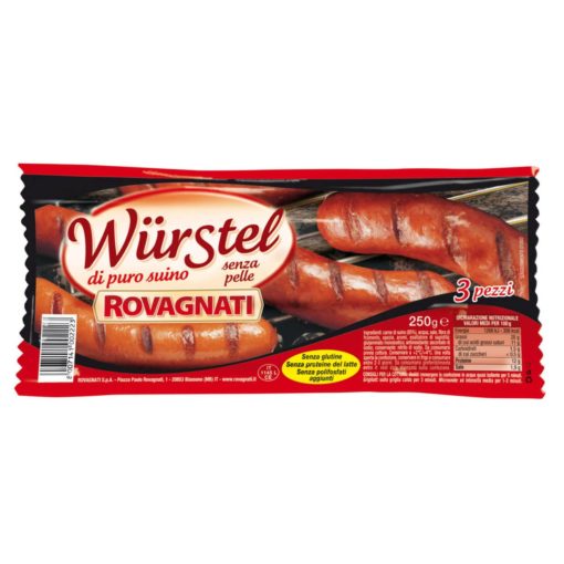 Rovagnati Wurstel di Suino 250gr