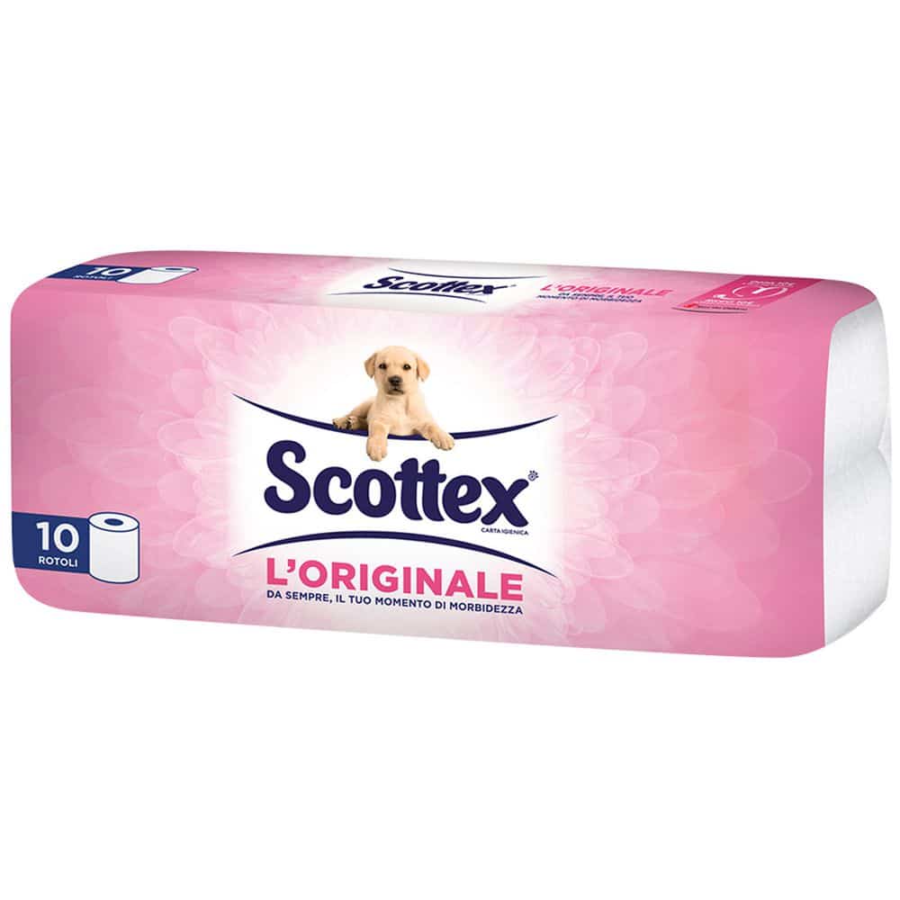 Scottex Carta Igienica 10 rotoli - Supermercato Carpineti