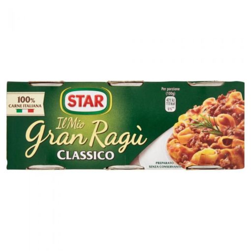 Il mio gran ragù classico Star - 3x100gr